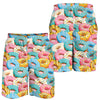 Donut Pattern Print Design DN01 Mens Shorts