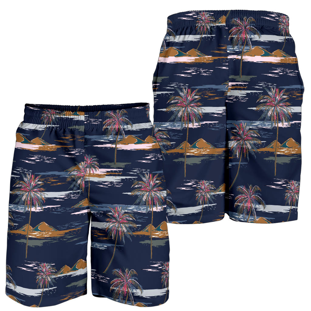 Pacific island Pattern Print Design A06 Mens Shorts