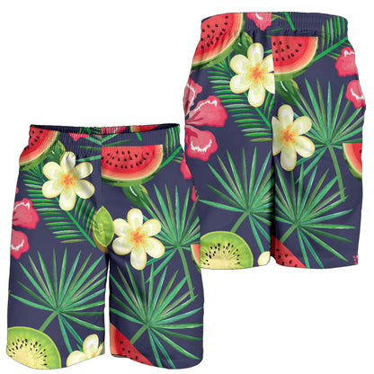 Tropical Fruits Pattern Print Design TF05 Mens Shorts