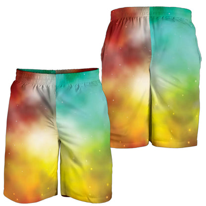 Nebula Pattern Print Design A04 Mens Shorts