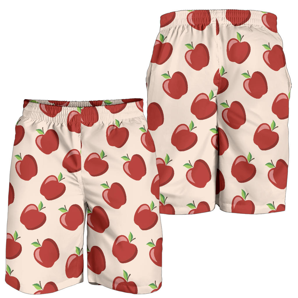Apple Pattern Print Design AP01 Mens Shorts