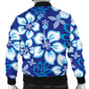 Hibiscus Pattern Print Design HB04 Men Bomber Jacket