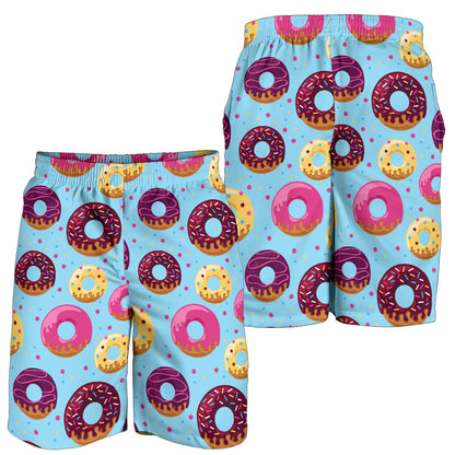 Donut Pattern Print Design DN07 Mens Shorts
