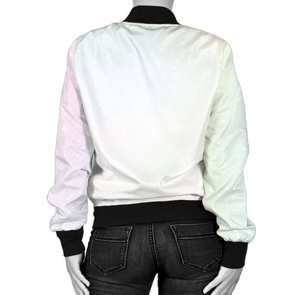 Nebula Pattern Print Design A02 Women's Bomber Jacket