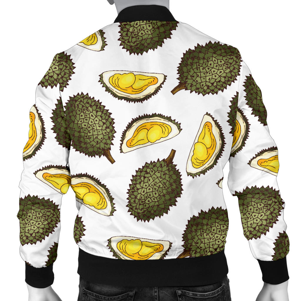 Durian Pattern Print Design DR03 Men Bomber Jacket