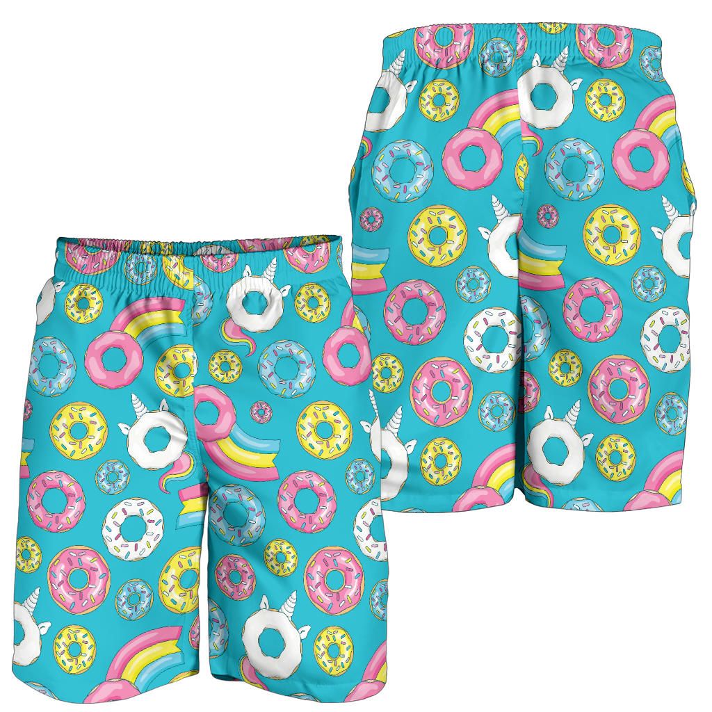 Donut Pattern Print Design DN013 Mens Shorts