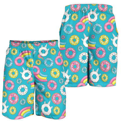 Donut Pattern Print Design DN013 Mens Shorts