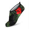 Red Hibiscus Tropical Aqua Water Shoes