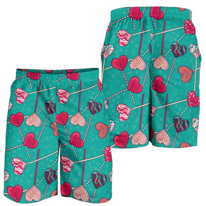 Lollipop Pattern Print Design LL01 Mens Shorts