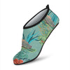 Sea Turtle Pattern Print Design T012 Aqua Water Shoes