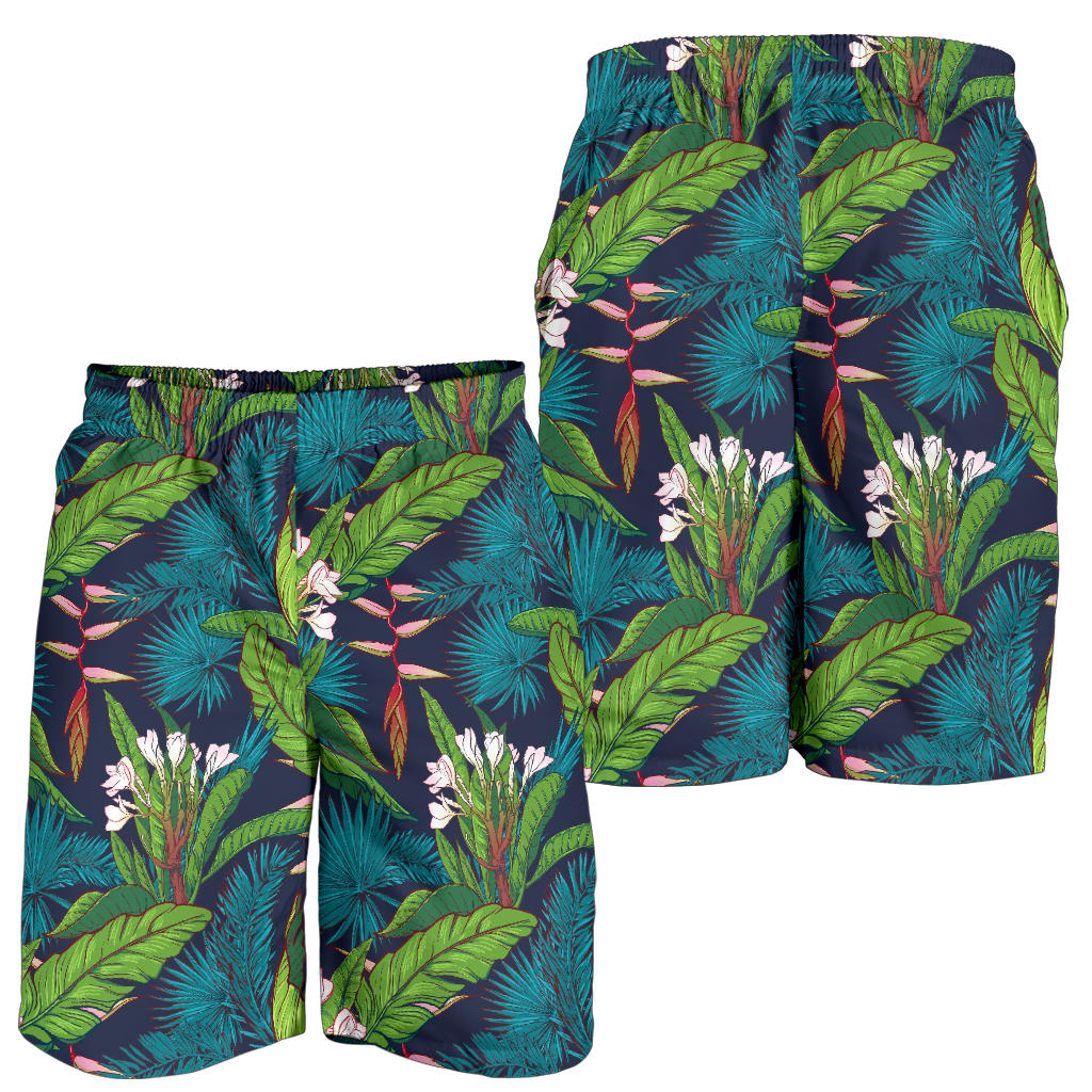 Rainforest Pattern Print Design RF01 Mens Shorts
