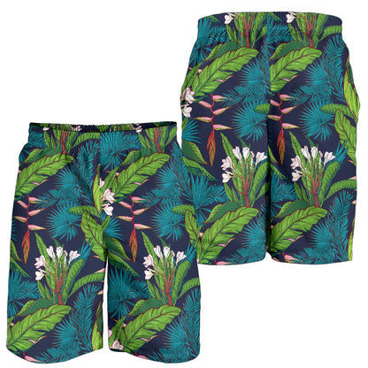 Rainforest Pattern Print Design RF01 Mens Shorts