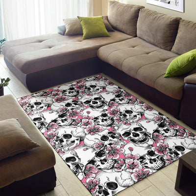 Cherry Blossom Pattern Print Design CB03 Area Rugs