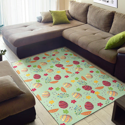 Easter Eggs Pattern Print Design RB07 Area Rugs