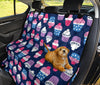 Cupcake Pattern Print Design CP04 Rear Dog  Seat Cover