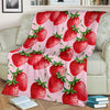 Strawberry Pattern Print Design SB03 Fleece Blanket