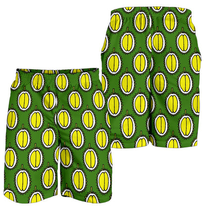 Durian Pattern Print Design DR01 Mens Shorts