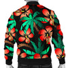 Hawaiian Themed Pattern Print Design H022 Men Bomber Jacket