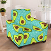 Avocado Pattern Print Design AC012 Armchair Slipcover
