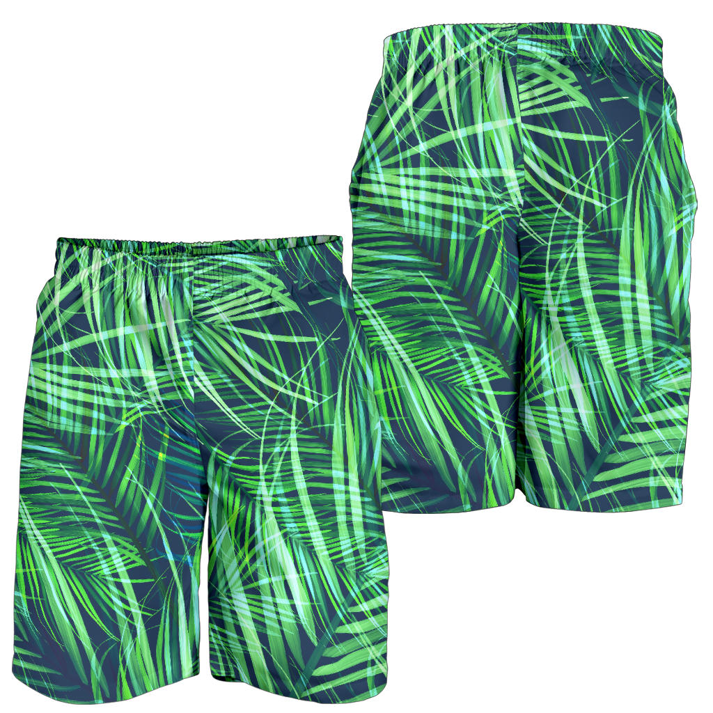 Palm Leaves Pattern Print Design PL02 Mens Shorts