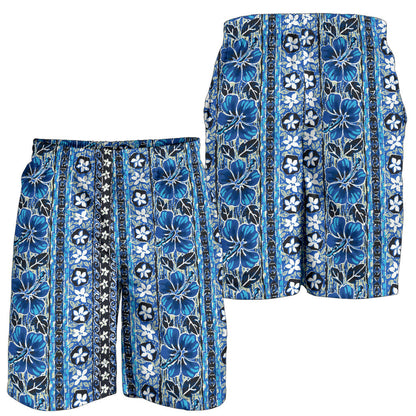 Hawaiian Themed Pattern Print Design H012 Mens Shorts