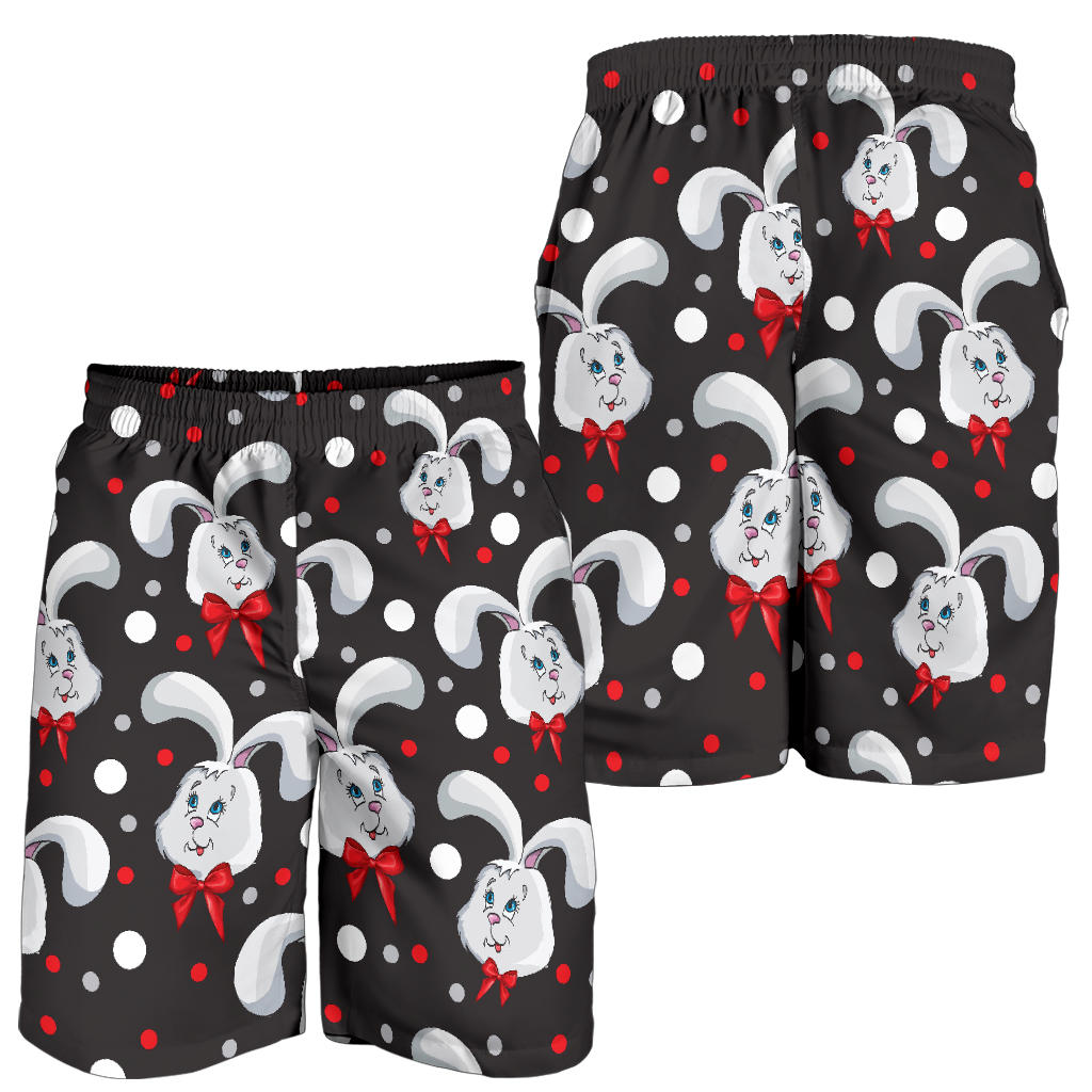 Rabbit Pattern Print Design RB012 Mens Shorts
