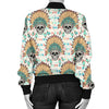 Boho Pattern Print Design 04 Women's Bomber Jacket