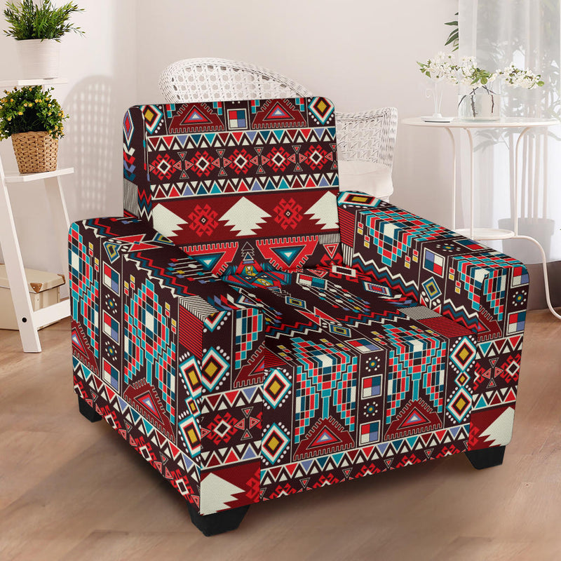 Tribal Aztec Indians native american Armchair Slipcover