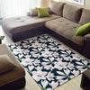 Amaryllis Pattern Print Design AL02 Area Rugs