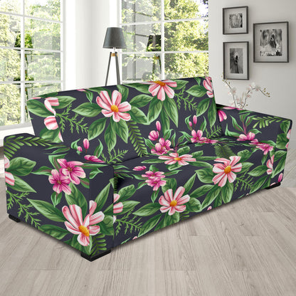 Summer Floral Pattern Print Design SF010 Sofa Slipcover