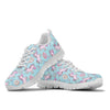 Donut Unicorn Pattern Print Design DN016 Sneakers White Bottom Shoes