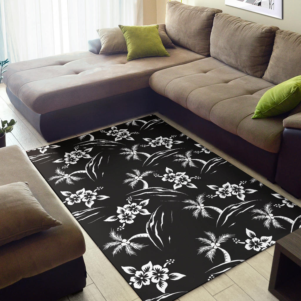 Palm Tree Pattern Print Design PT02 Area Rugs