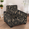 Dream Catcher Mandala Boho Moon Armchair Slipcover