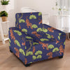 Tiger Pattern Japan Style Armchair Slipcover