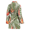 Bird Of Paradise Pattern Print Design BOP08 Women Bathrobe