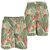 Bird Of Paradise Pattern Print Design BOP08 Mens Shorts