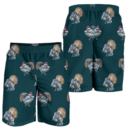 Turkey Pattern Print Design 03 Mens Shorts