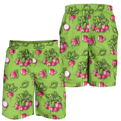 Radish Pattern Print Design A05 Mens Shorts