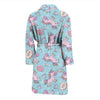 Donut Unicorn Pattern Print Design DN016 Men Bathrobe