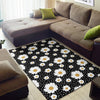 Daisy Pattern Print Design DS02 Area Rugs