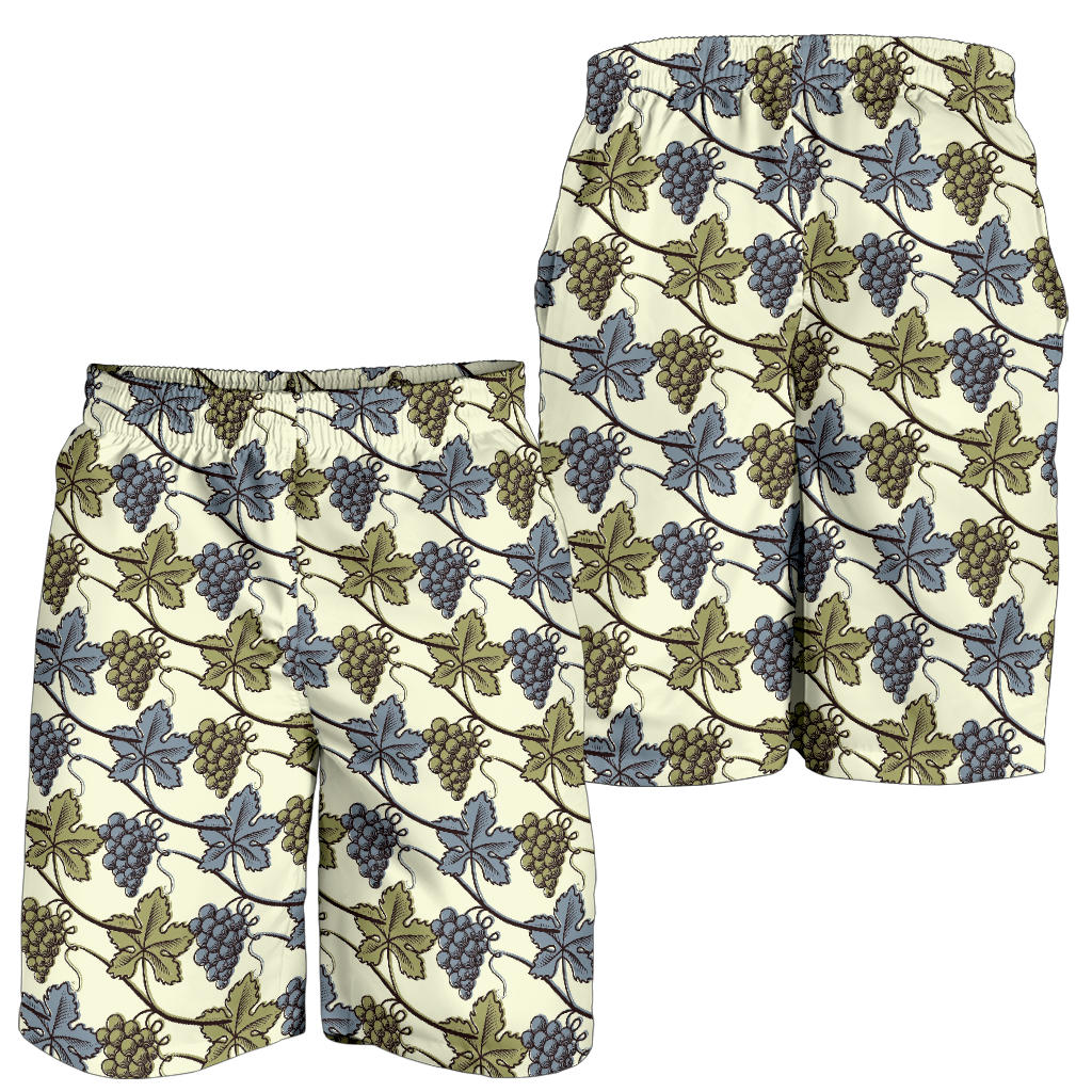 Grape Pattern Print Design GP03 Mens Shorts