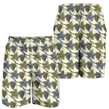 Grape Pattern Print Design GP03 Mens Shorts