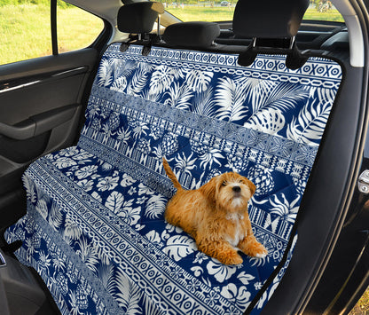 Hawaiian Themed Pattern Print Design H020 Rear Dog  Seat Cover