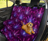 Lotus Pattern Print Design LO01 Rear Dog  Seat Cover