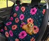 Anemone Pattern Print Design AM08 Rear Dog  Seat Cover