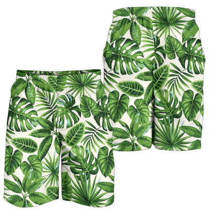 Tropical Flower Pattern Print Design TF013 Mens Shorts