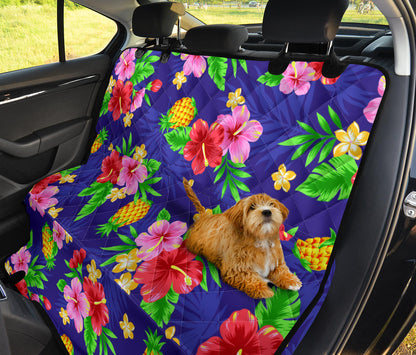 Hawaiian Themed Pattern Print Design H05 Rear Dog  Seat Cover