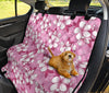 Cherry Blossom Pattern Print Design CB02 Rear Dog  Seat Cover