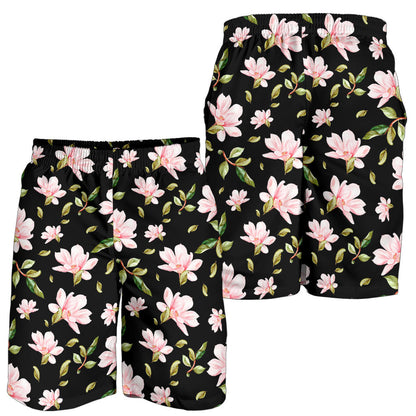Magnolia Pattern Print Design MAG01 Mens Shorts