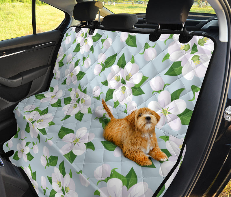 Apple Blossom Pattern Print Design AB04 Rear Dog  Seat Cover